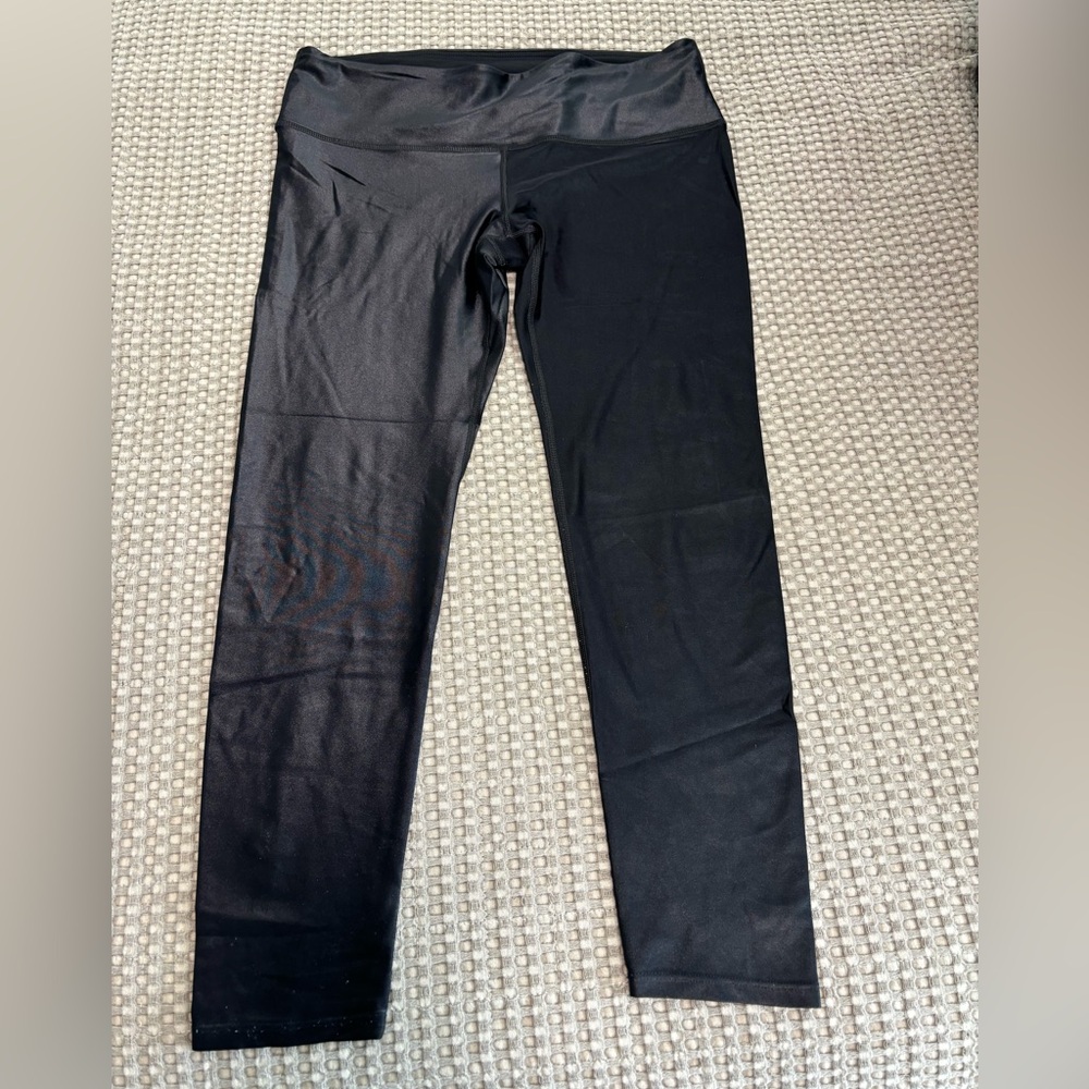 Noli Yoga Black Shimmer Yoga Pants